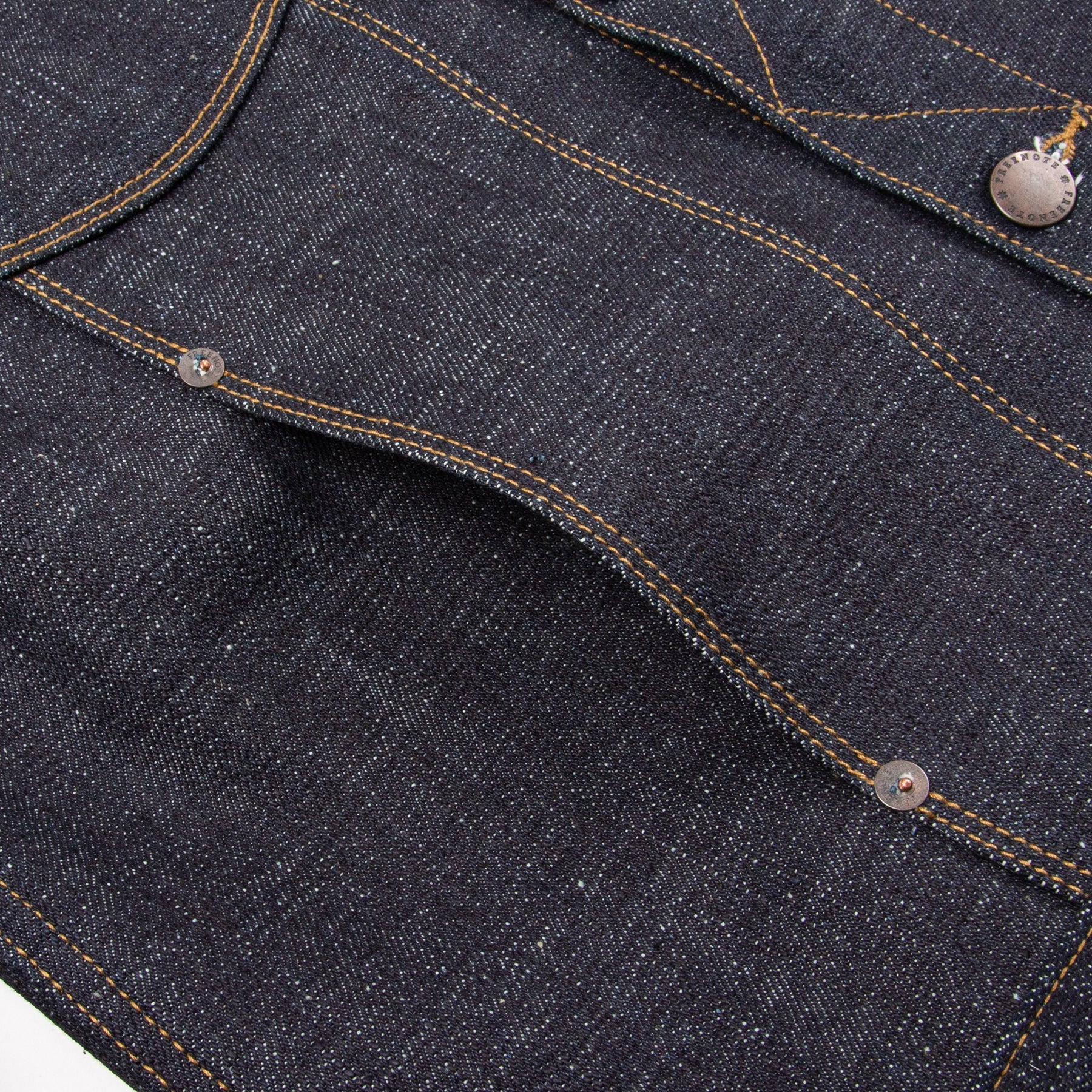 Freenote CD-1 Classic Denim Jacket - 17 Ounce Indigo Slub Denim