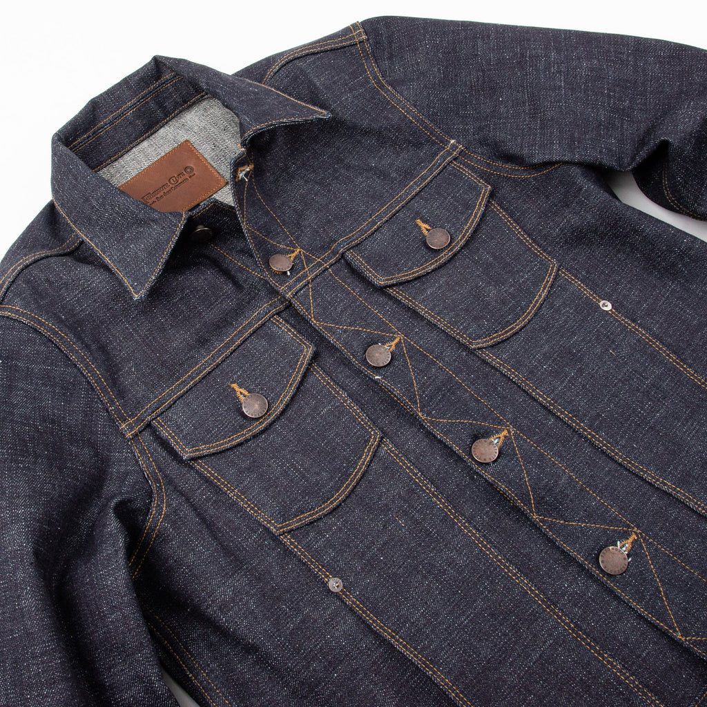 Freenote CD-1 Classic Denim Jacket - 17 Ounce Indigo Slub Denim